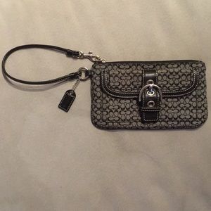 Authentic Coach Wristlet